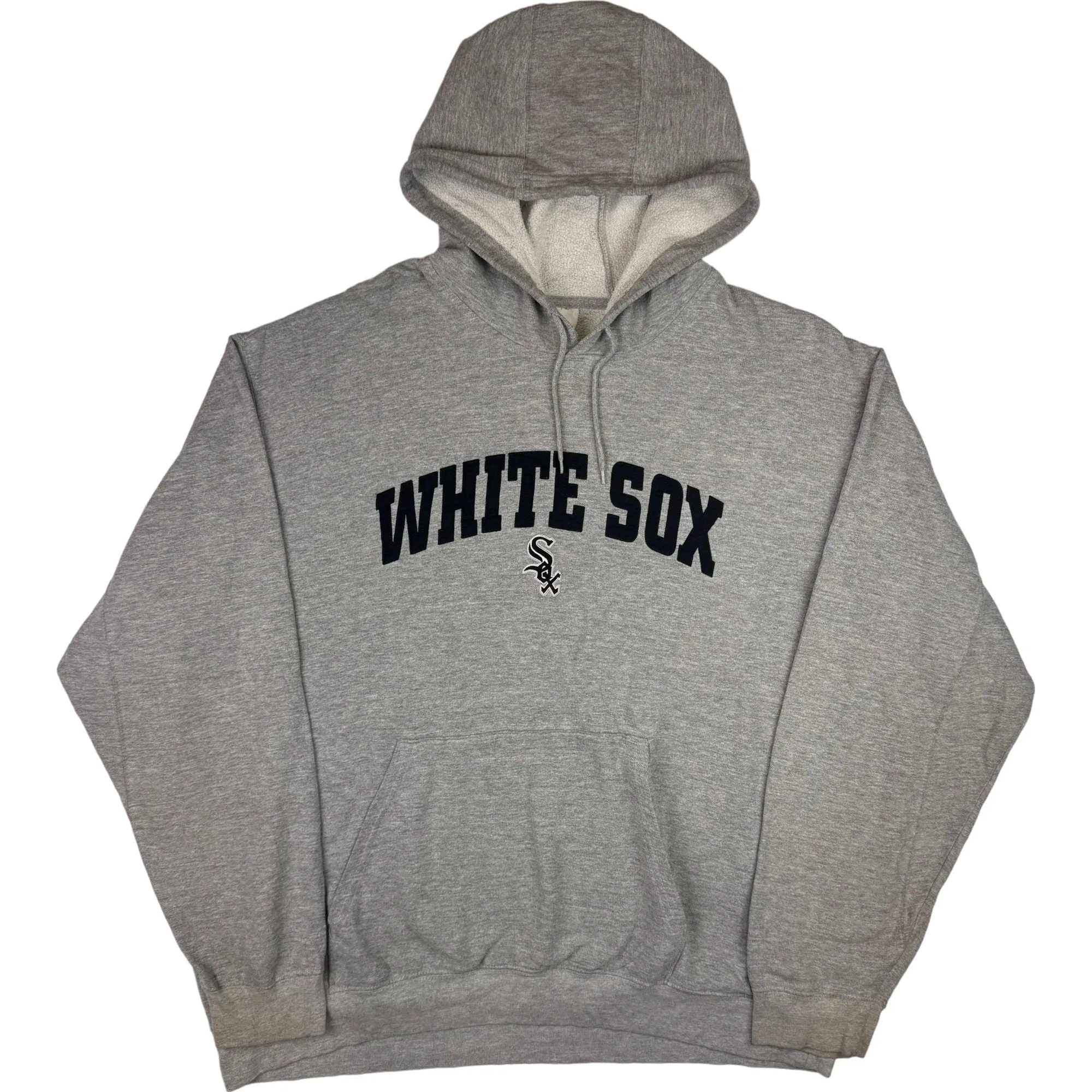 Majestic Chicago White Sox MLB Pullover Hoodie Grey