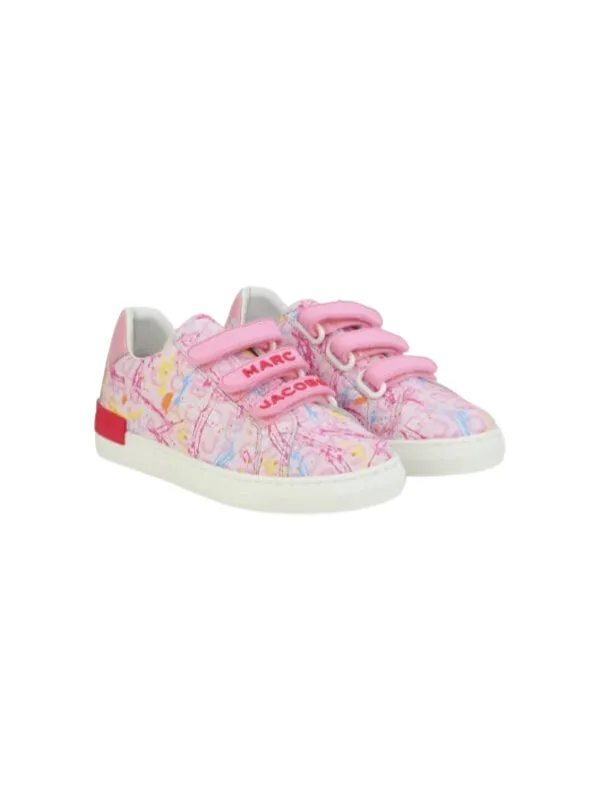 Marc Jacobs Sneakers Strap Across Pink