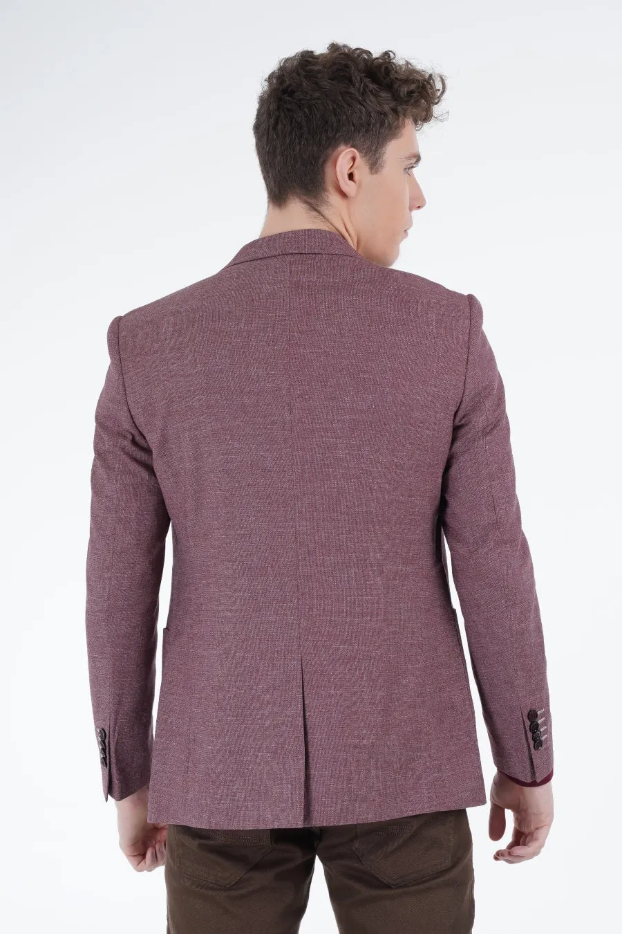 Maroon Blended Blazer