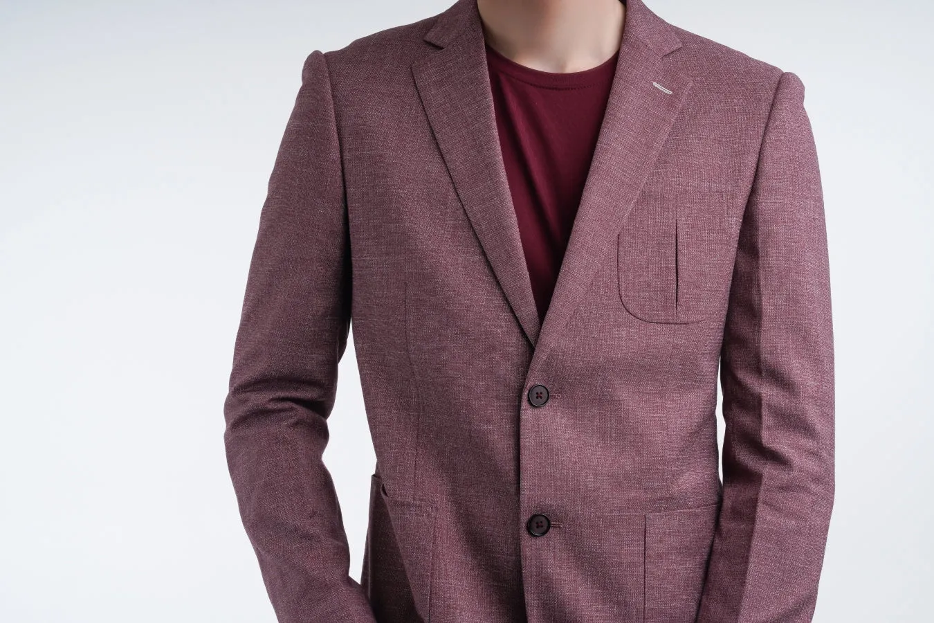 Maroon Blended Blazer