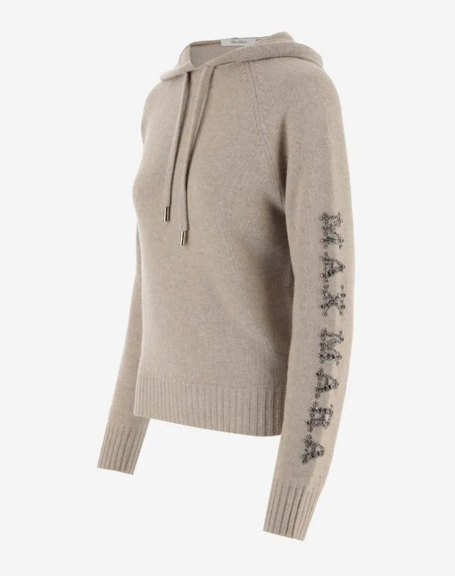 MaxMara  |Street Style Logo Hoodies & Sweatshirts