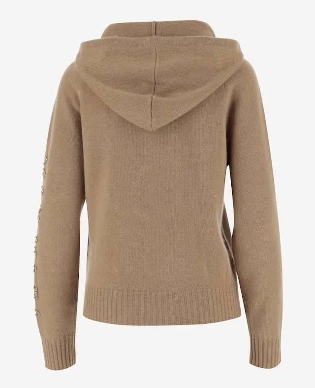 MaxMara  |Street Style Logo Hoodies & Sweatshirts