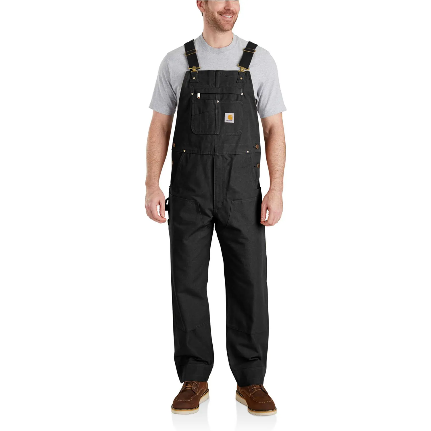 MEN’S CARHARTT BIB OVERALLS – RELAXED FIT – DUCK