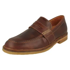 Mens Clarks Slip on Loafers Clarkdale Flow