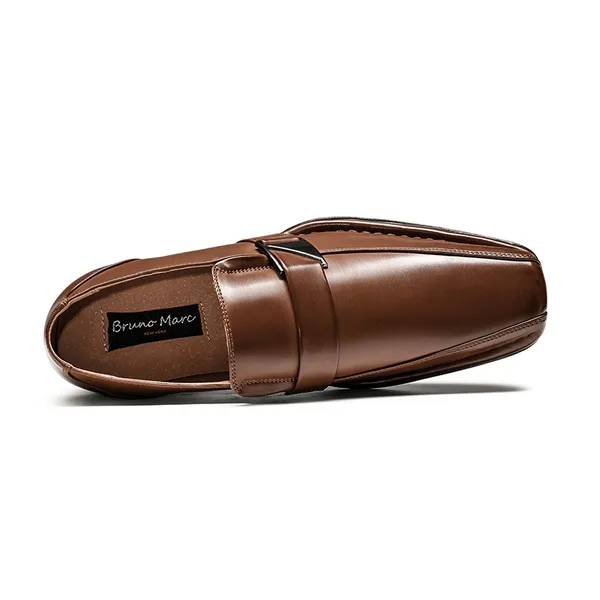 Men's Wide Monk Strap Dress Loafer Shoes