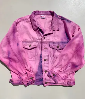 MK VINTAGE PINK DENIM JACKET talla ML