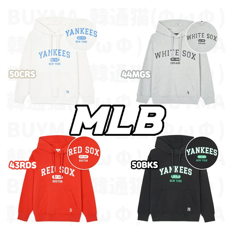 MLB Korea  |Unisex Street Style Logo Hoodies & Sweatshirts