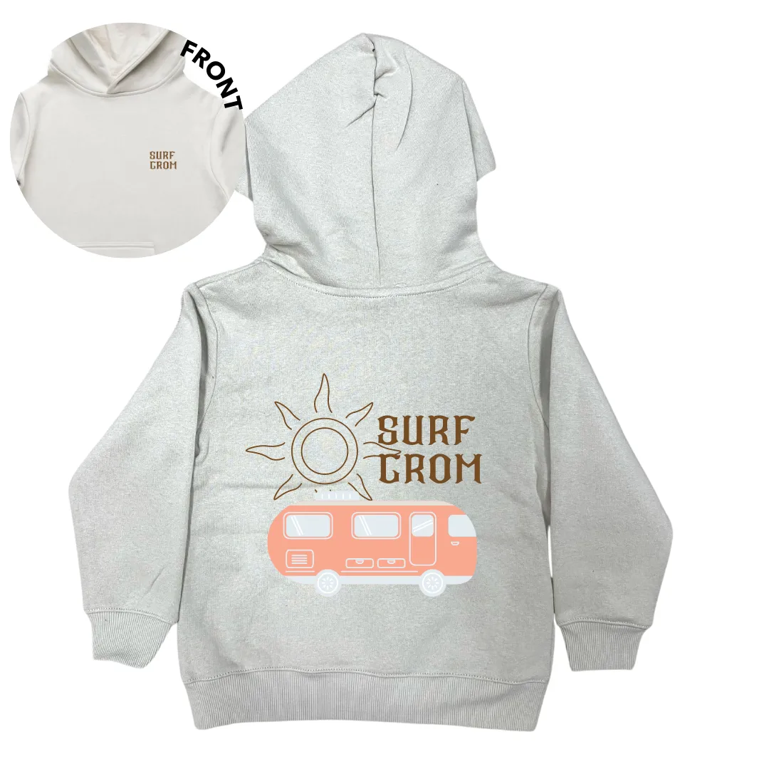 MLW By Design - Surf Grom Kids Sand Fleece Hoodie | Sand