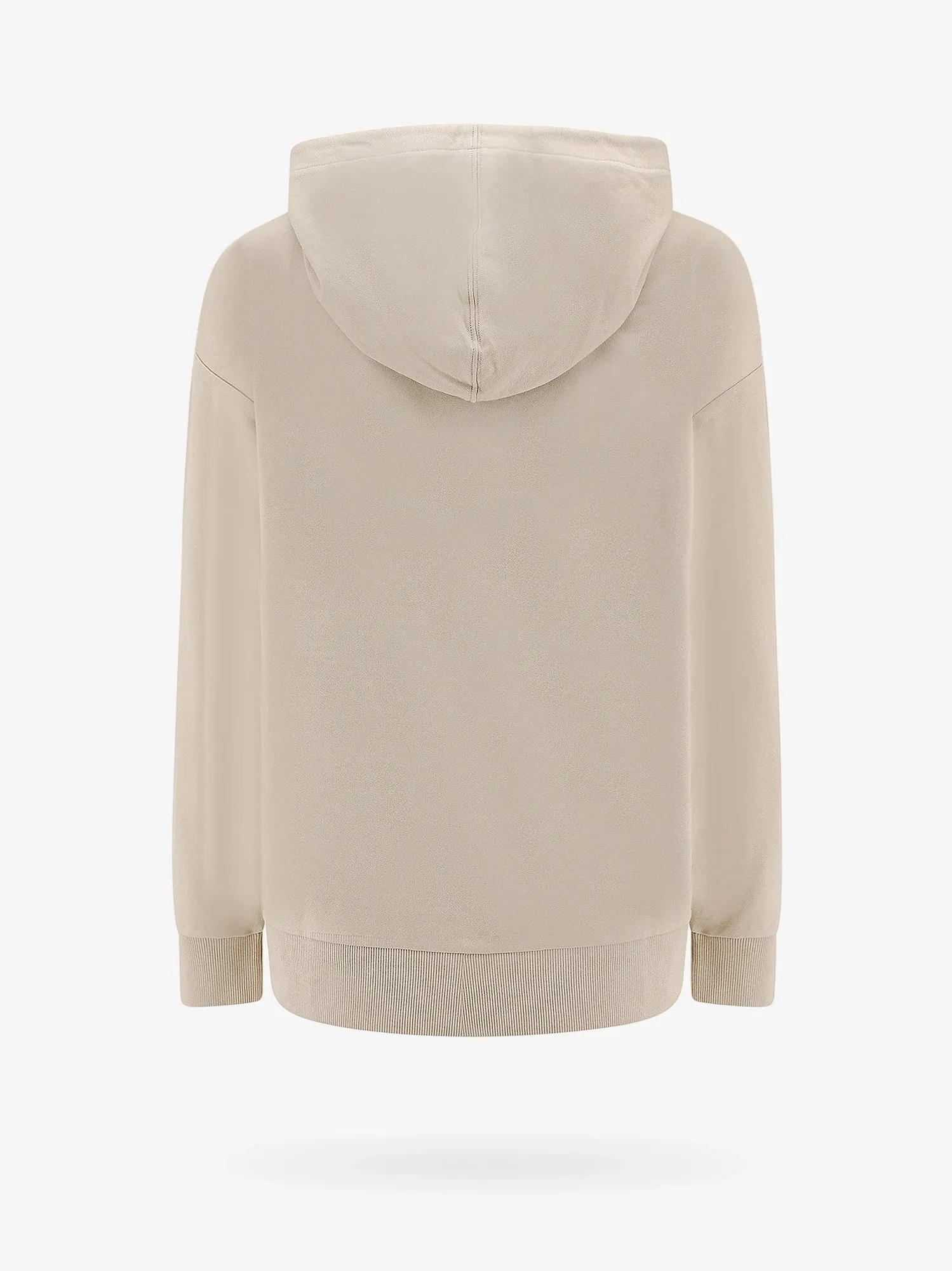 MONCLER  |Crew Neck Long Sleeves Cotton Logo Hoodies & Sweatshirts