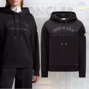 MONCLER  |Long Sleeves Cotton Hoodies & Sweatshirts