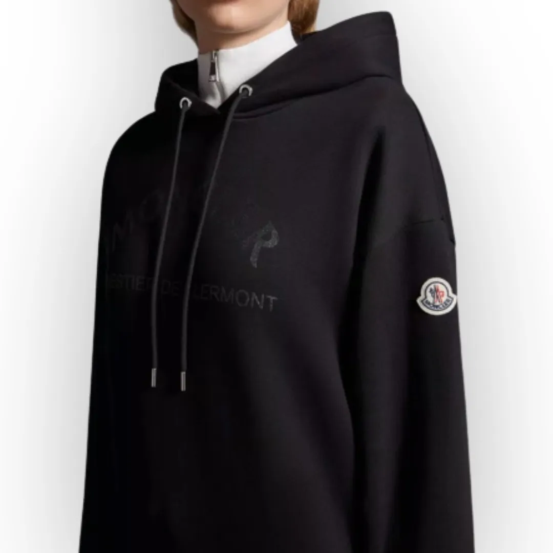 MONCLER  |Long Sleeves Cotton Hoodies & Sweatshirts