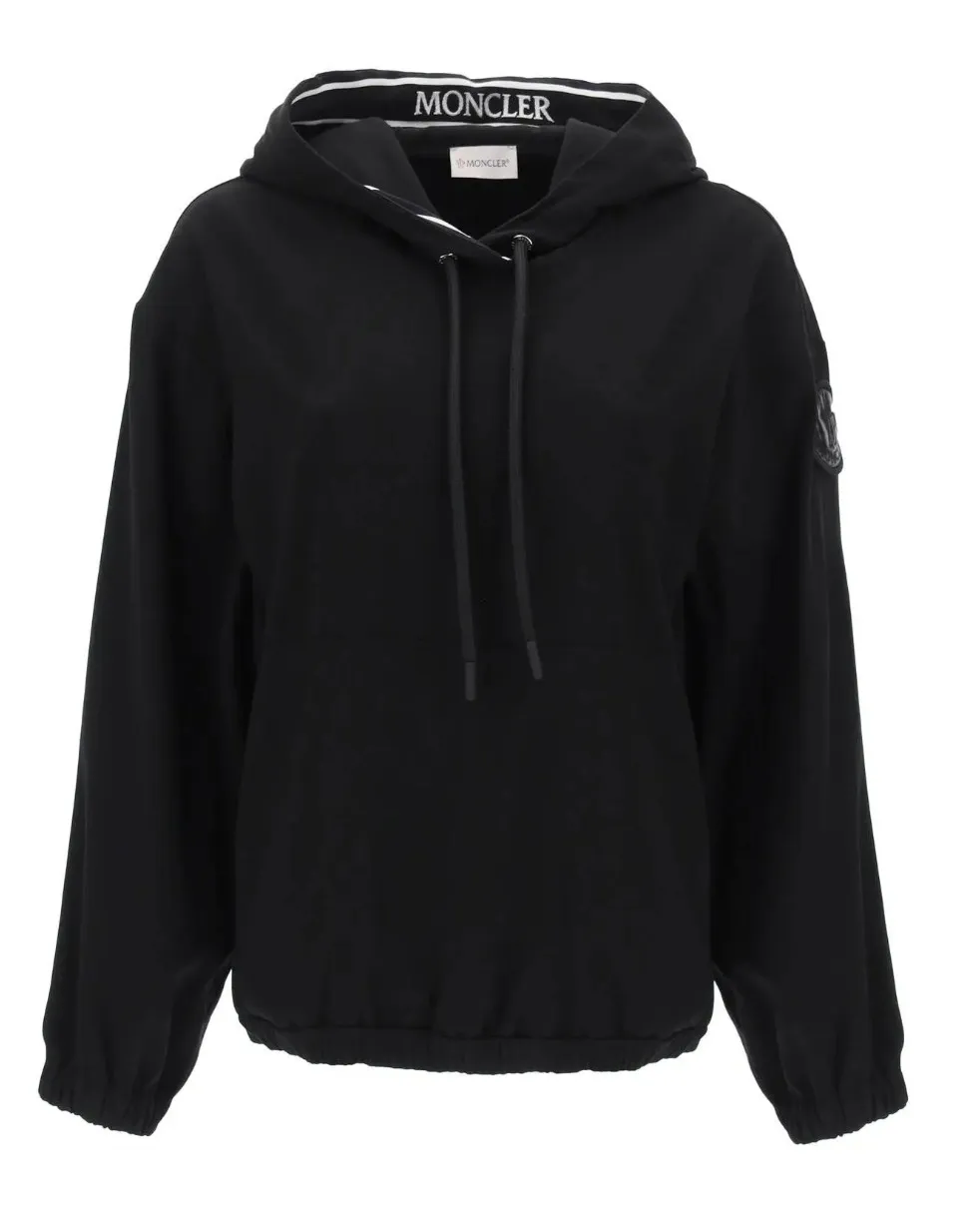 MONCLER  |Plain Logo Hoodies & Sweatshirts