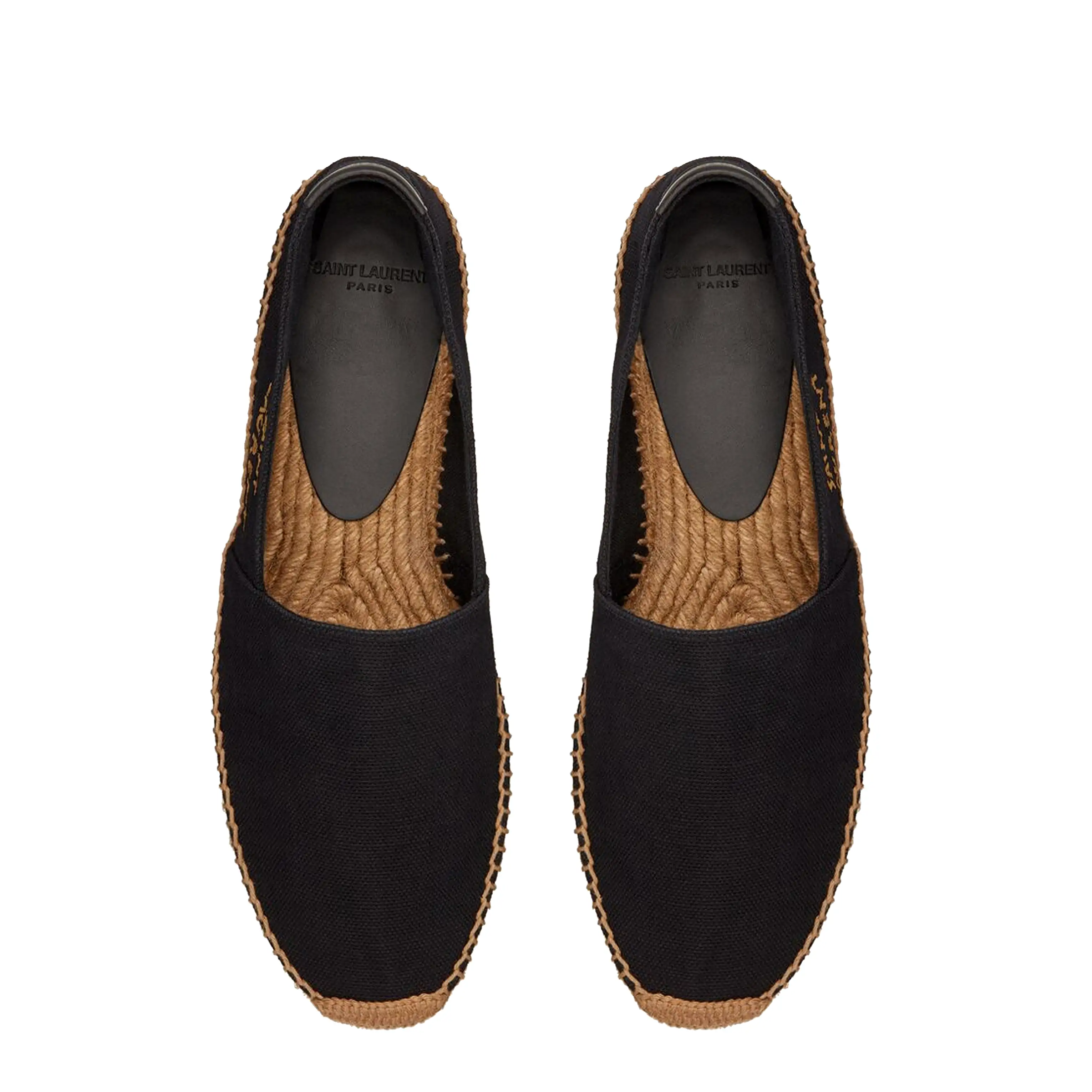 Monogram Espadrille Canvas, Black