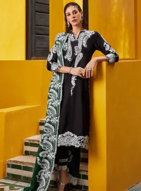 Moroccan Dream By Mushq Embroidered Panni Unstitched 3 Piece Suit - MQ23MD MNW-06 IMANE