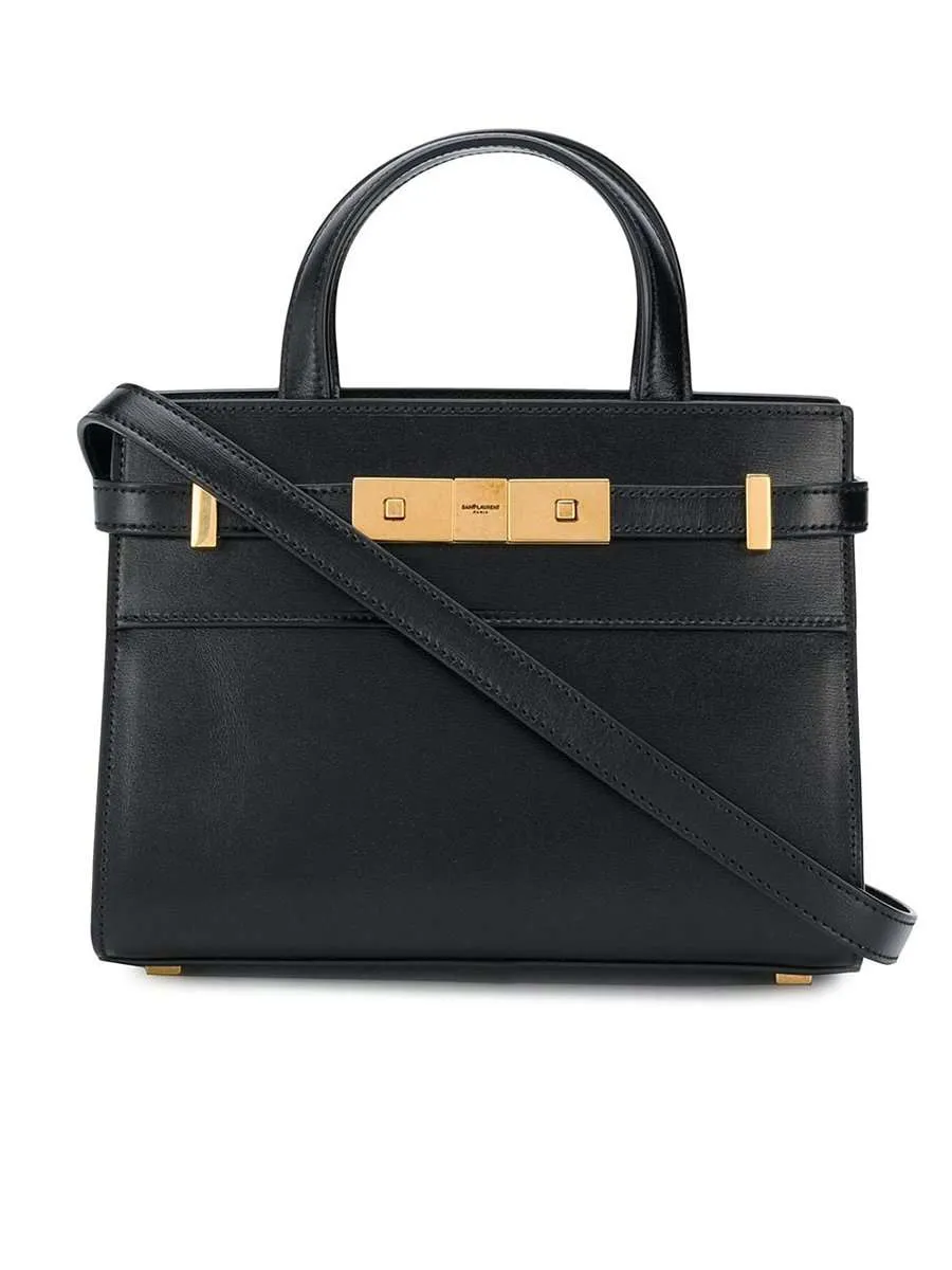 Nano Manhattan Tote Bag in Black