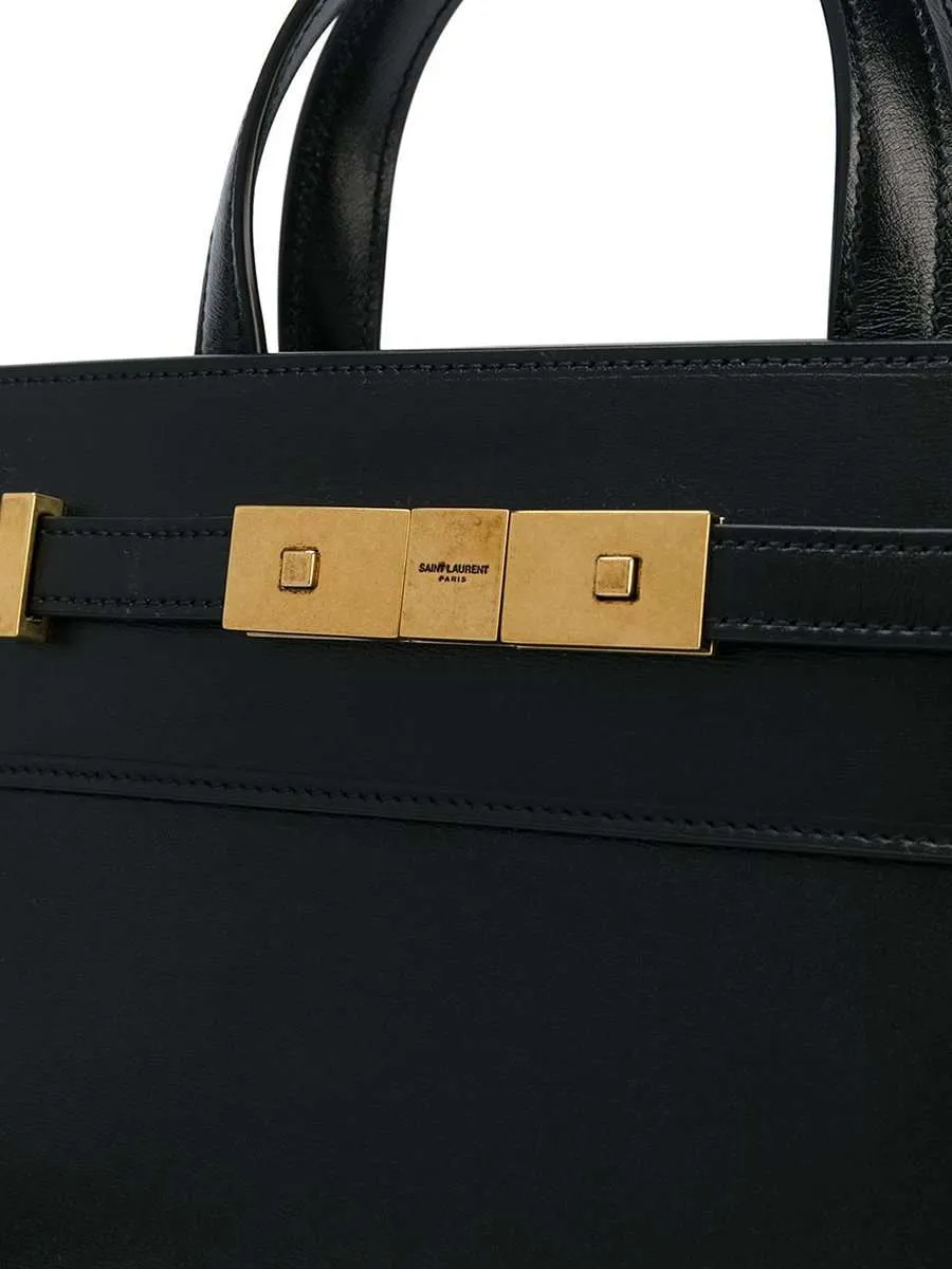 Nano Manhattan Tote Bag in Black