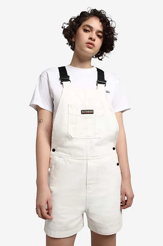 Napapijri overalls women's white color