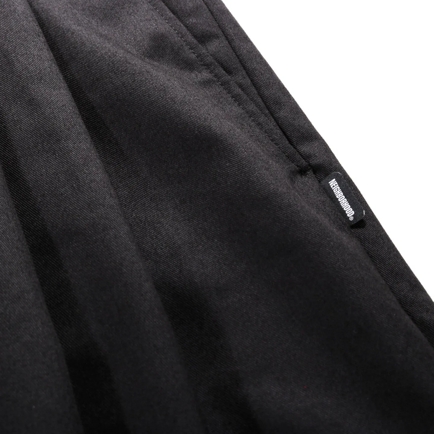 NEIGHBORHOOD TWO TUCK PANTS BLACK