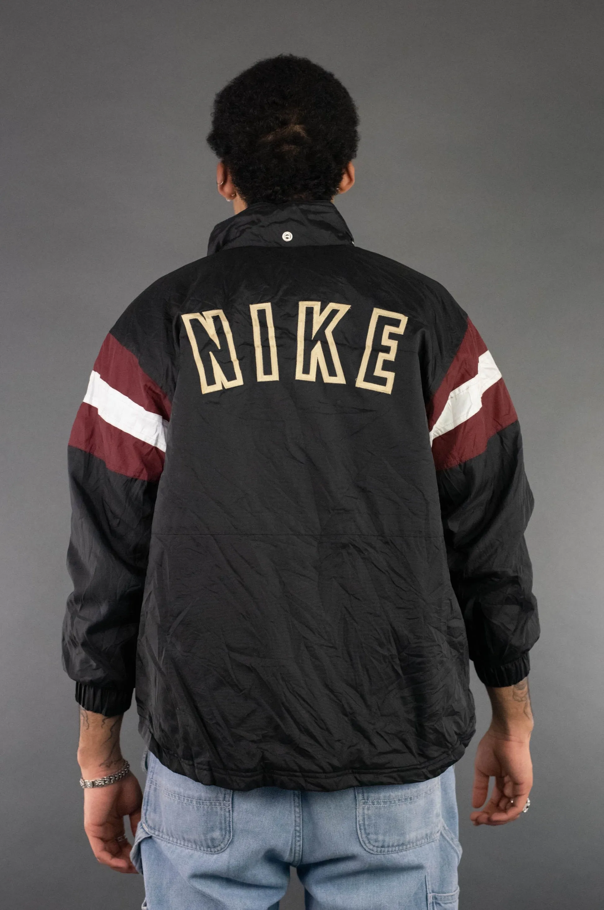 Nike 90s Spellout Swoosh Jacket - Small