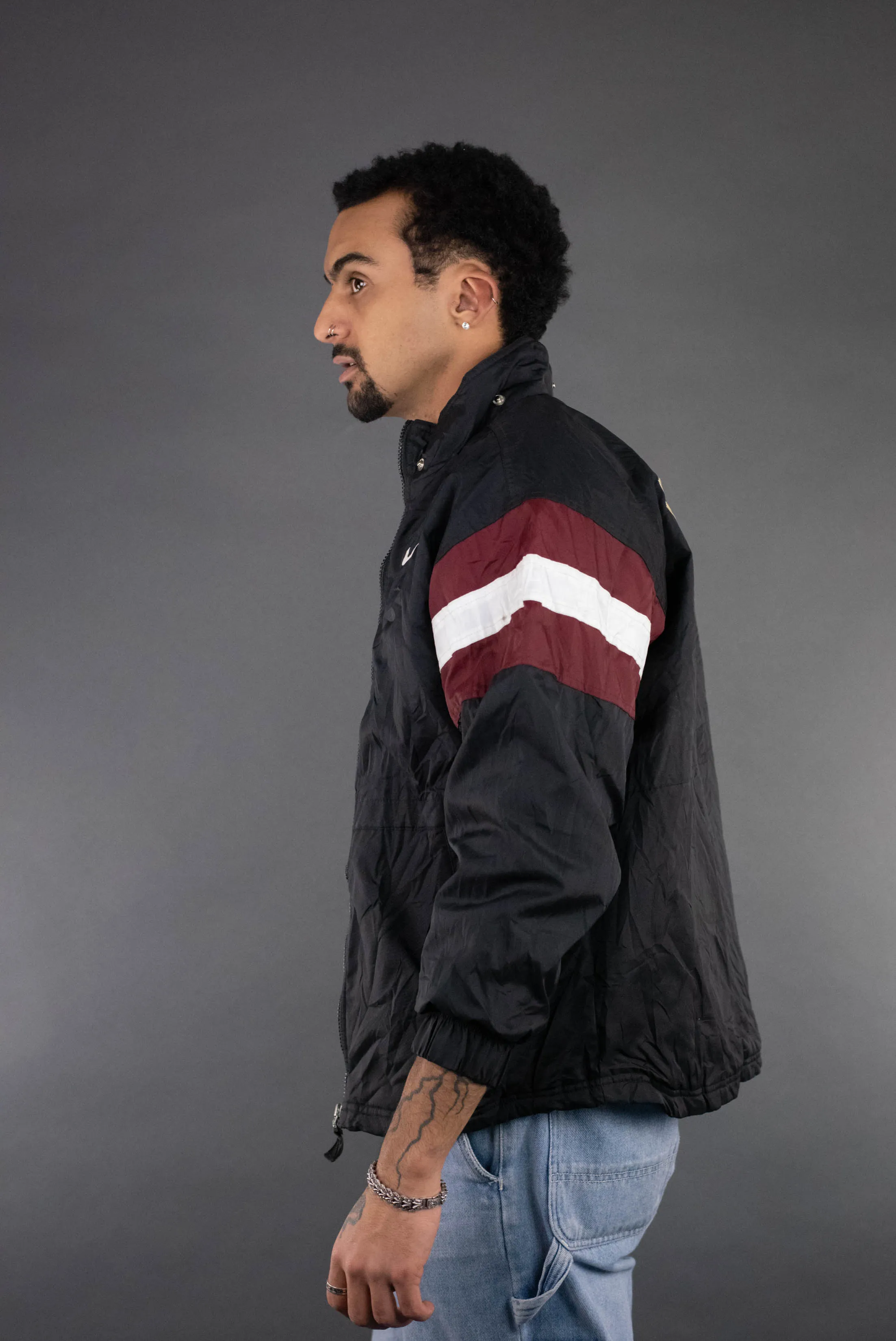 Nike 90s Spellout Swoosh Jacket - Small