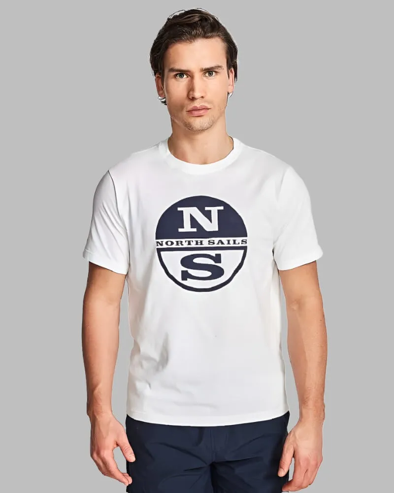 North Sails Graphic T Shirt White