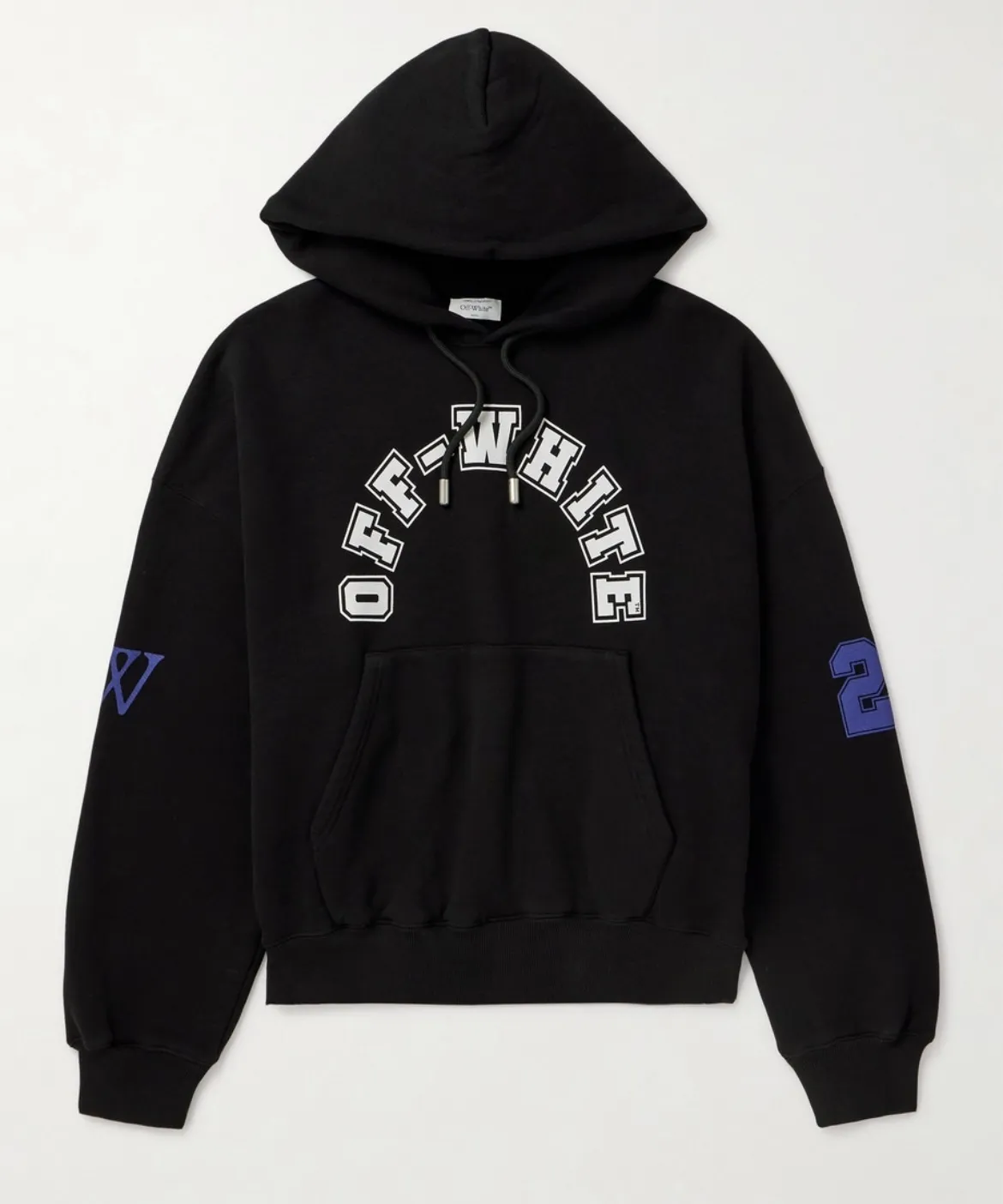 Off-White  |Street Style Cotton Logo Hoodies