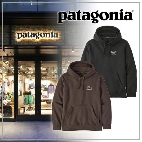 Patagonia  |Long Sleeves Plain Outdoor Hoodies