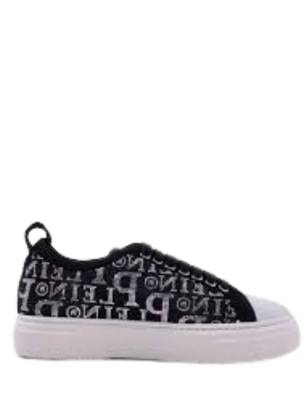 Philipp Plein Sneaker Beaded All Over Logo Black