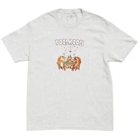 Poolroom Smoked T-shirt Ash