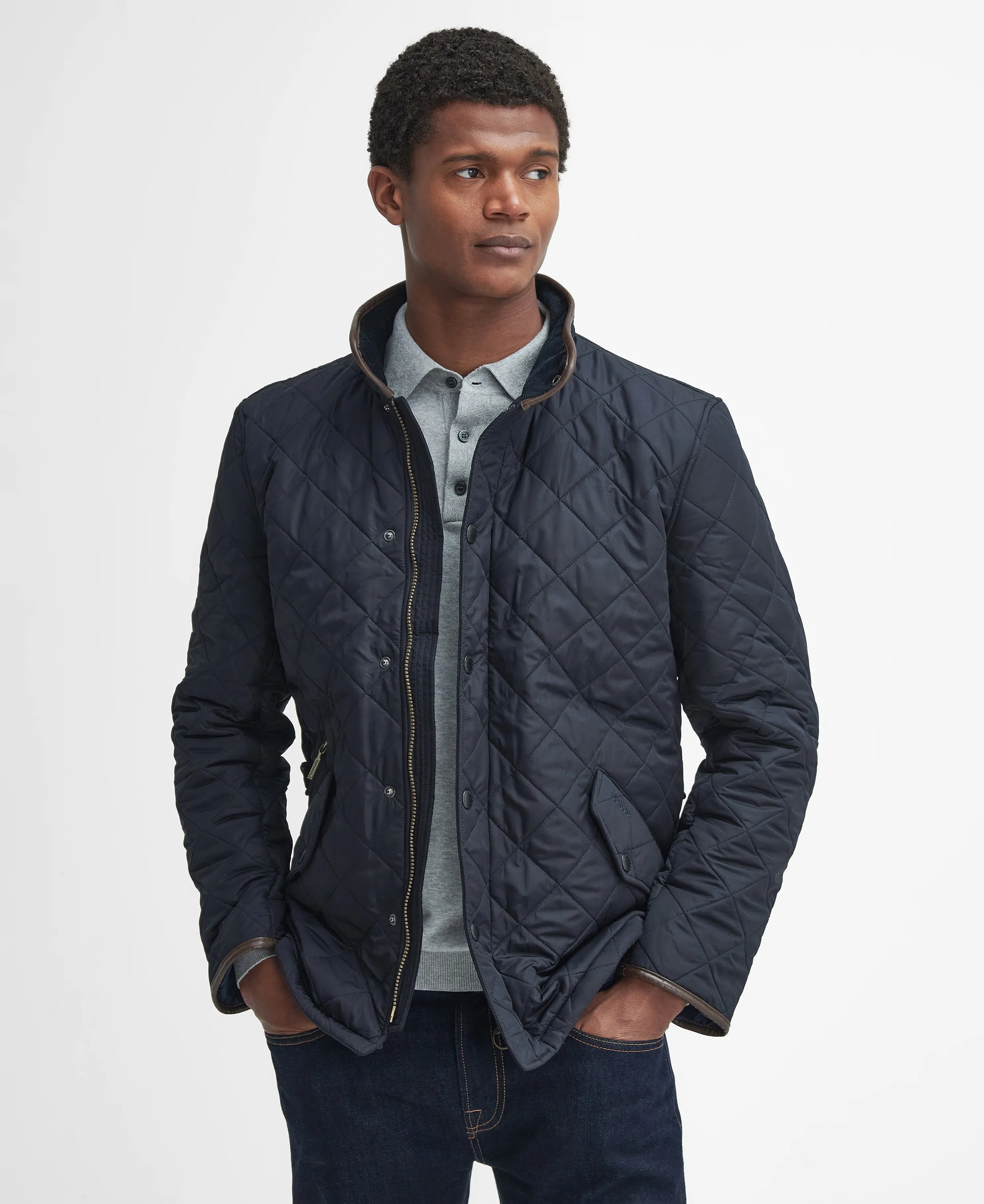 Powell Quilt Jacket Navy