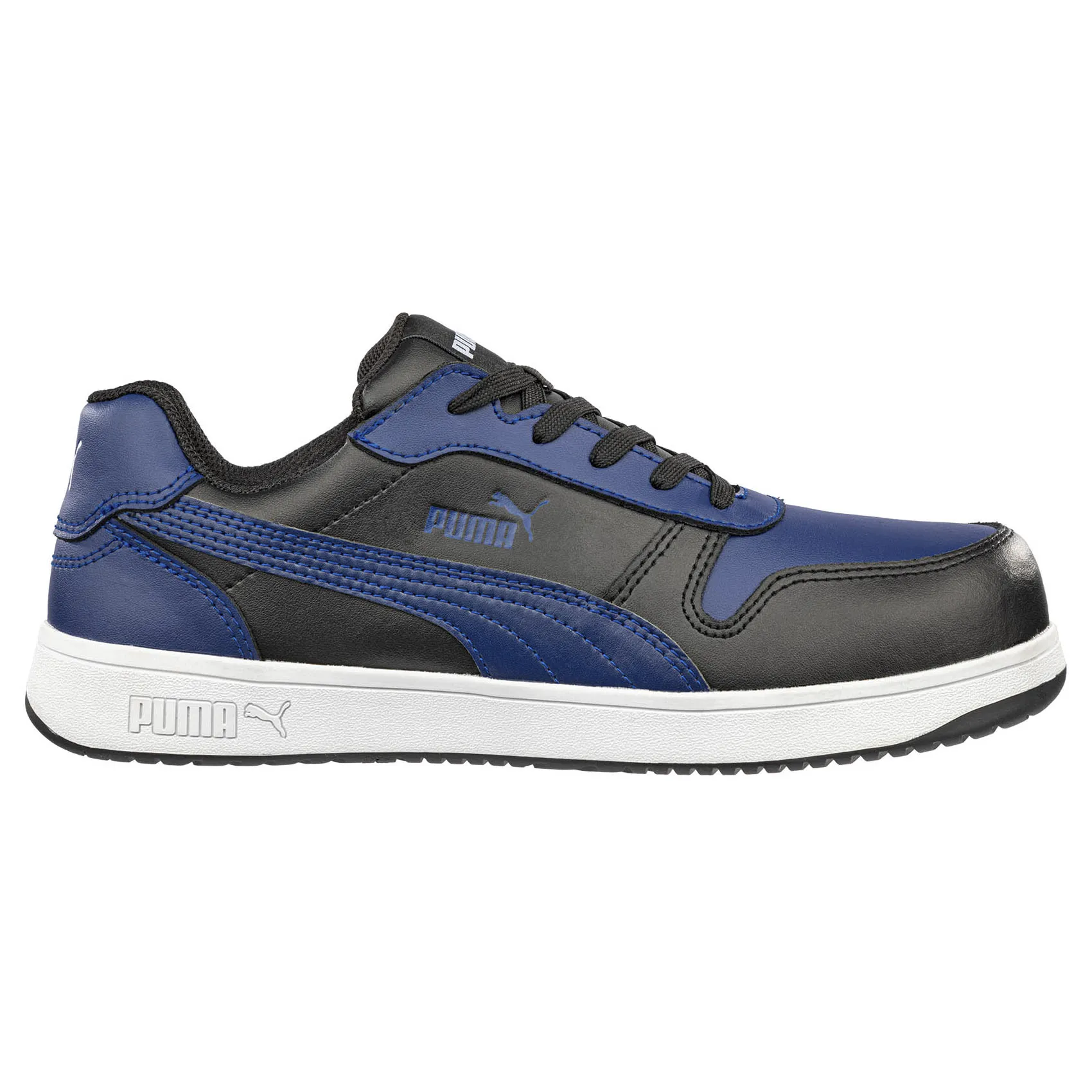 PUMA Safety 640275-351 Men's Frontcourt Composite Toe Safety Shoes - Blue/Black