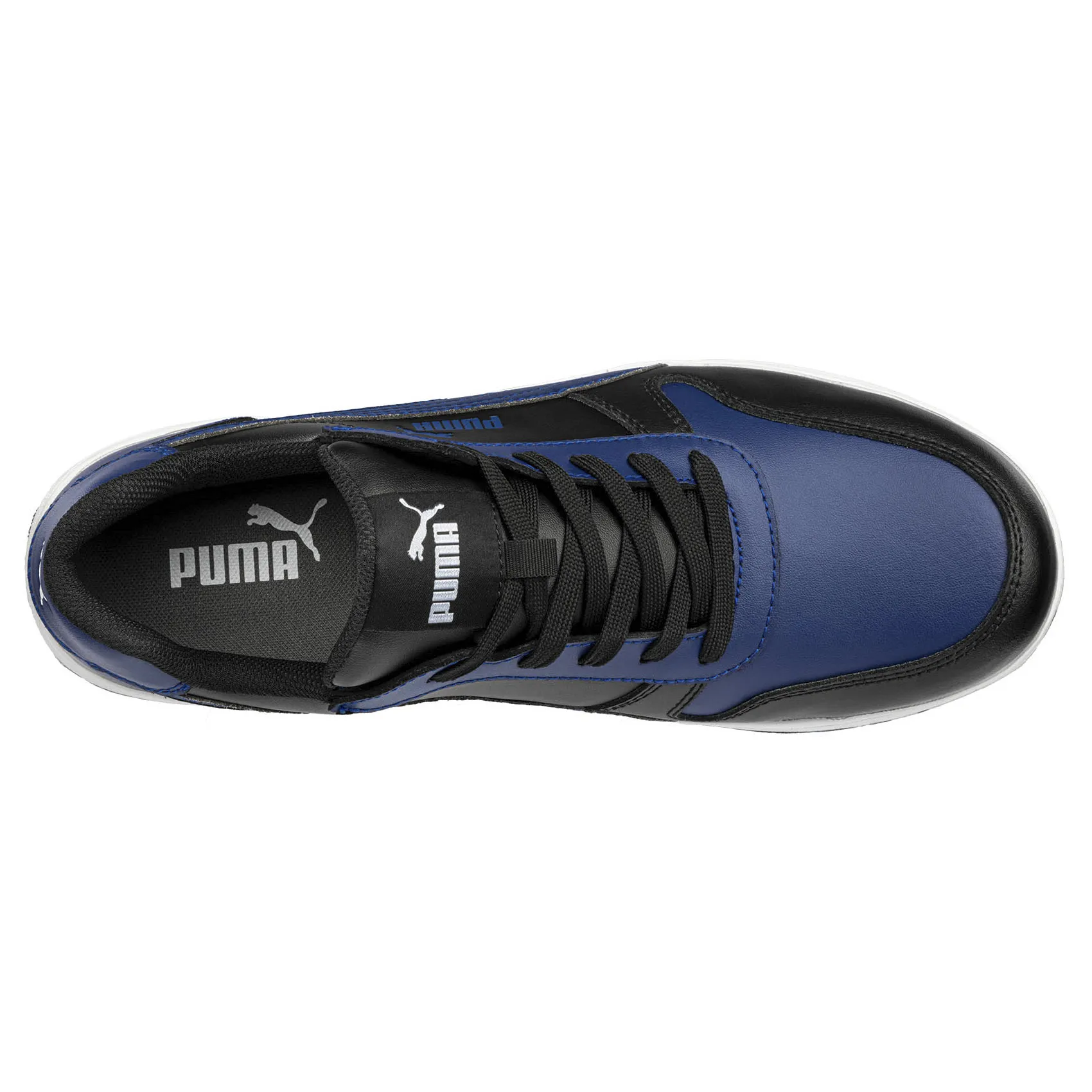 PUMA Safety 640275-351 Men's Frontcourt Composite Toe Safety Shoes - Blue/Black