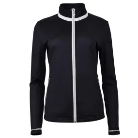 Pure Golf Whisper Ladies Golf Jacket Black