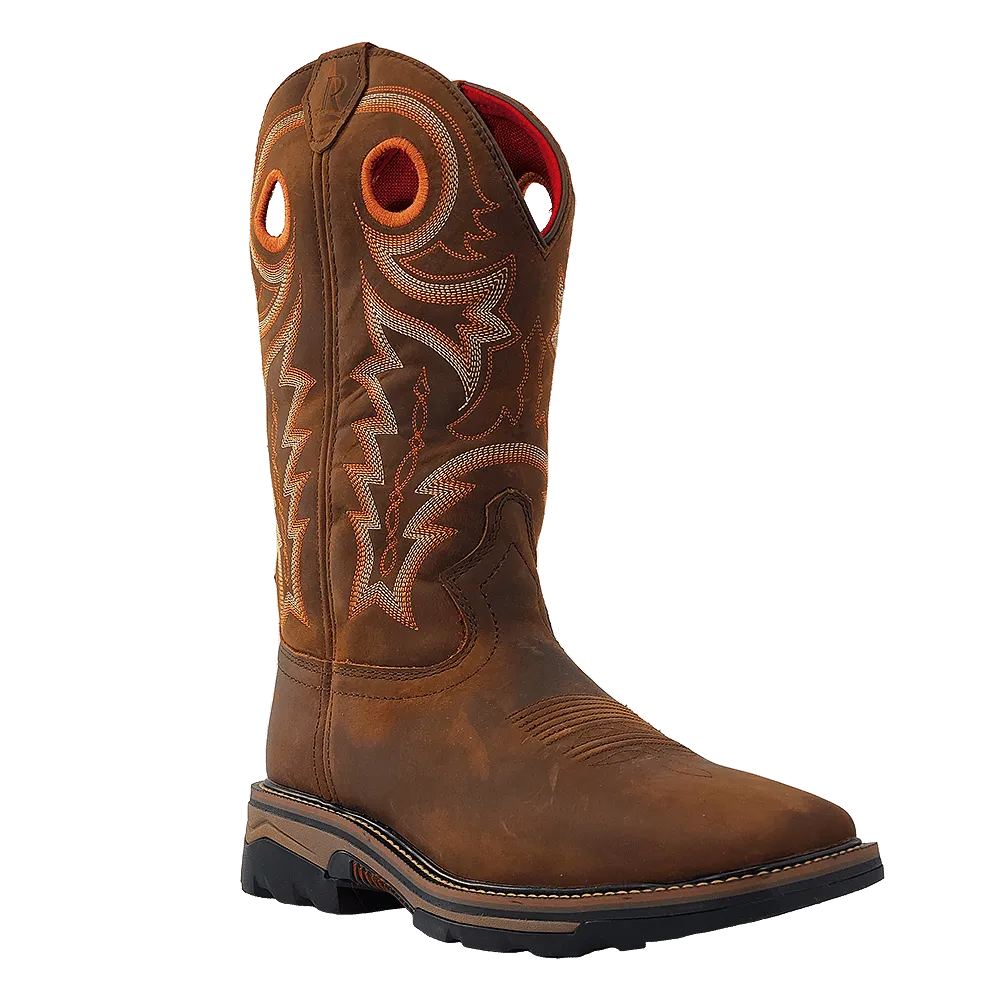 'R. Watson' Men's 12 Western EH SR Steel Toe - Hazel Bay