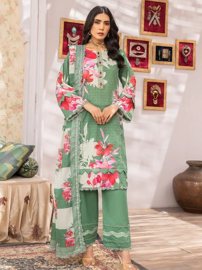 Rang e Noor by Humdum Digital Printed Lawn Unstitched 3Pc Suit REN-11