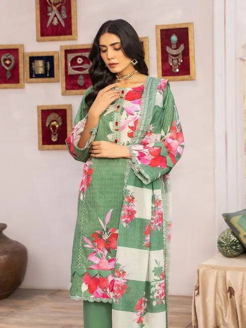 Rang e Noor by Humdum Digital Printed Lawn Unstitched 3Pc Suit REN-11