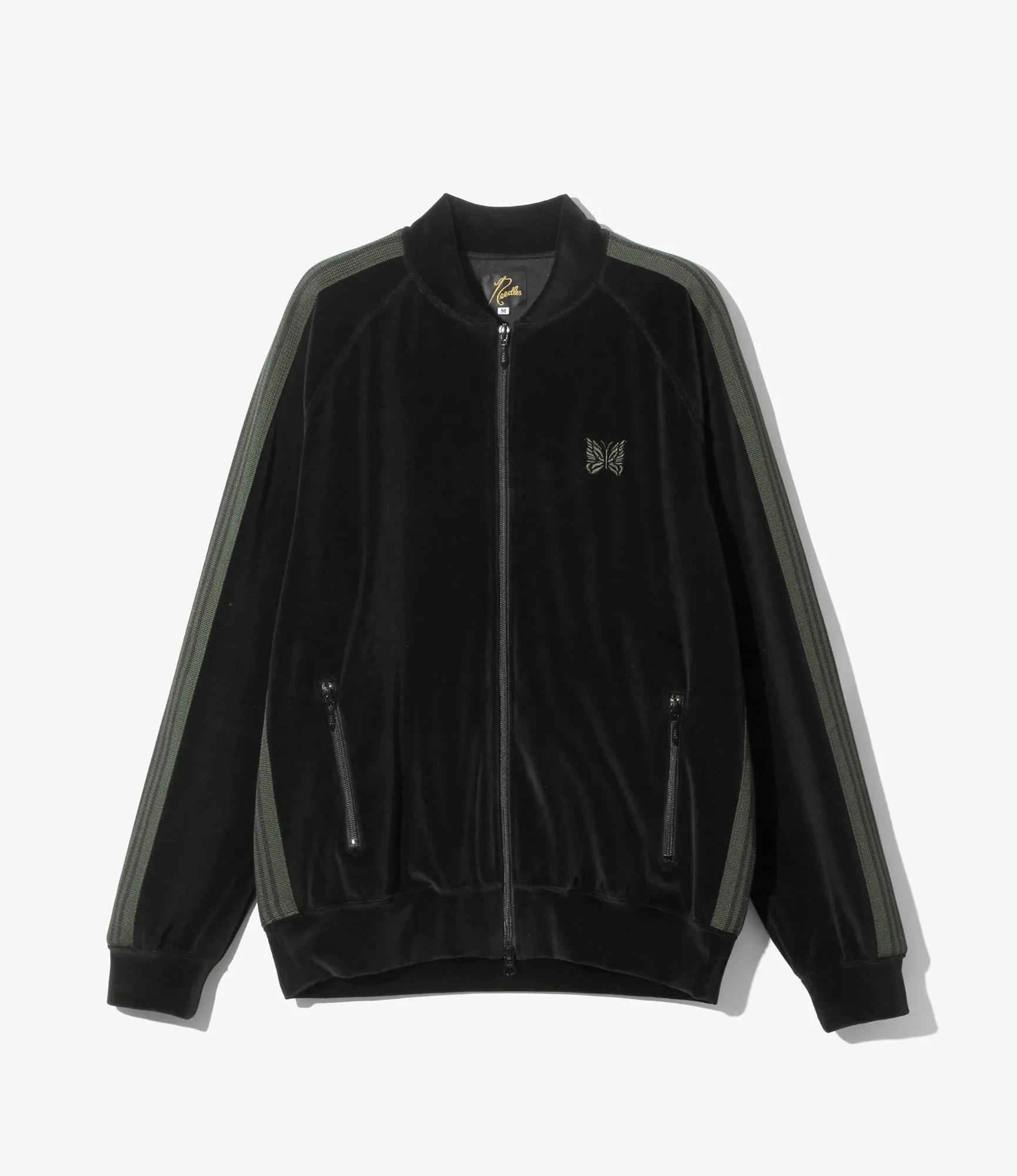 RC Track Jacket – Black Velour