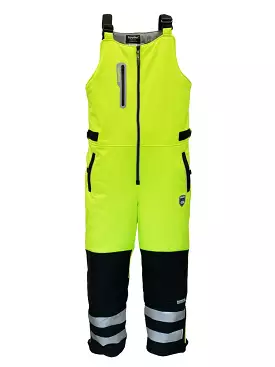 RefrigiWear HiVis Extreme Softshell Bib Overalls