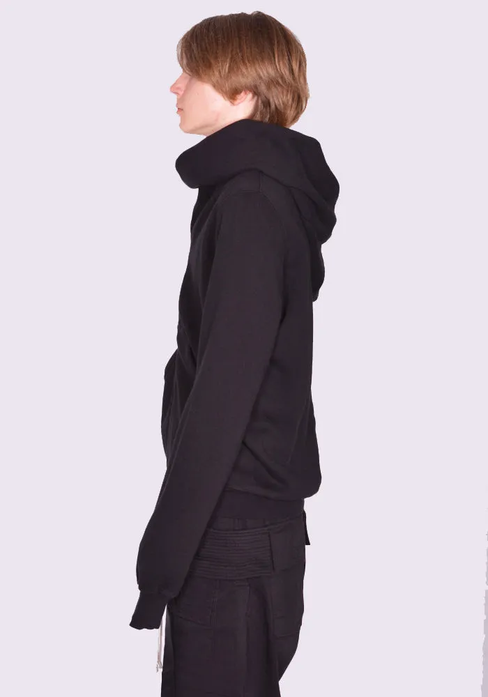 RICK OWENS DRKSHDW DU02D2286 F MOUNTAIN ZIP SWEAT HOODIE BLACK (New Season FW24)