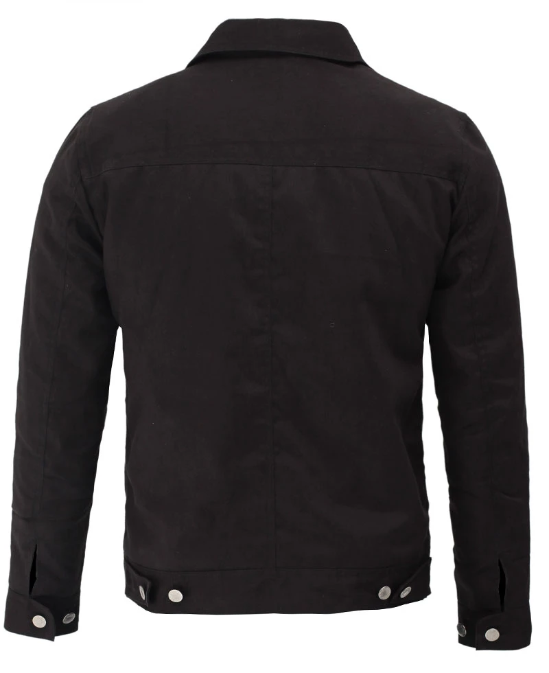 RIP Black Men's Trucker Cotton Jacket 