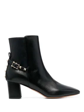 Rockstud ankle boots