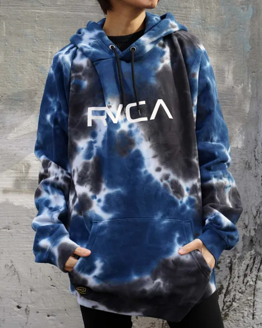 RVCA  |Long Sleeves Plain Logo Hoodies