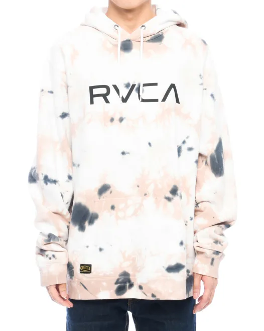 RVCA  |Long Sleeves Plain Logo Hoodies