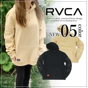 RVCA  |Unisex Long Sleeves Plain Hoodies