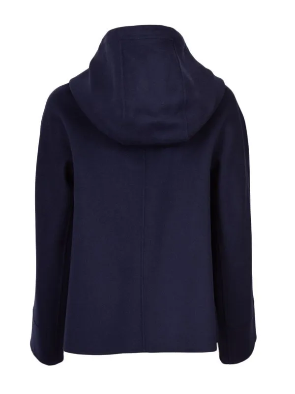 S Max Mara  |Wool Long Sleeves Plain Hoodies & Sweatshirts