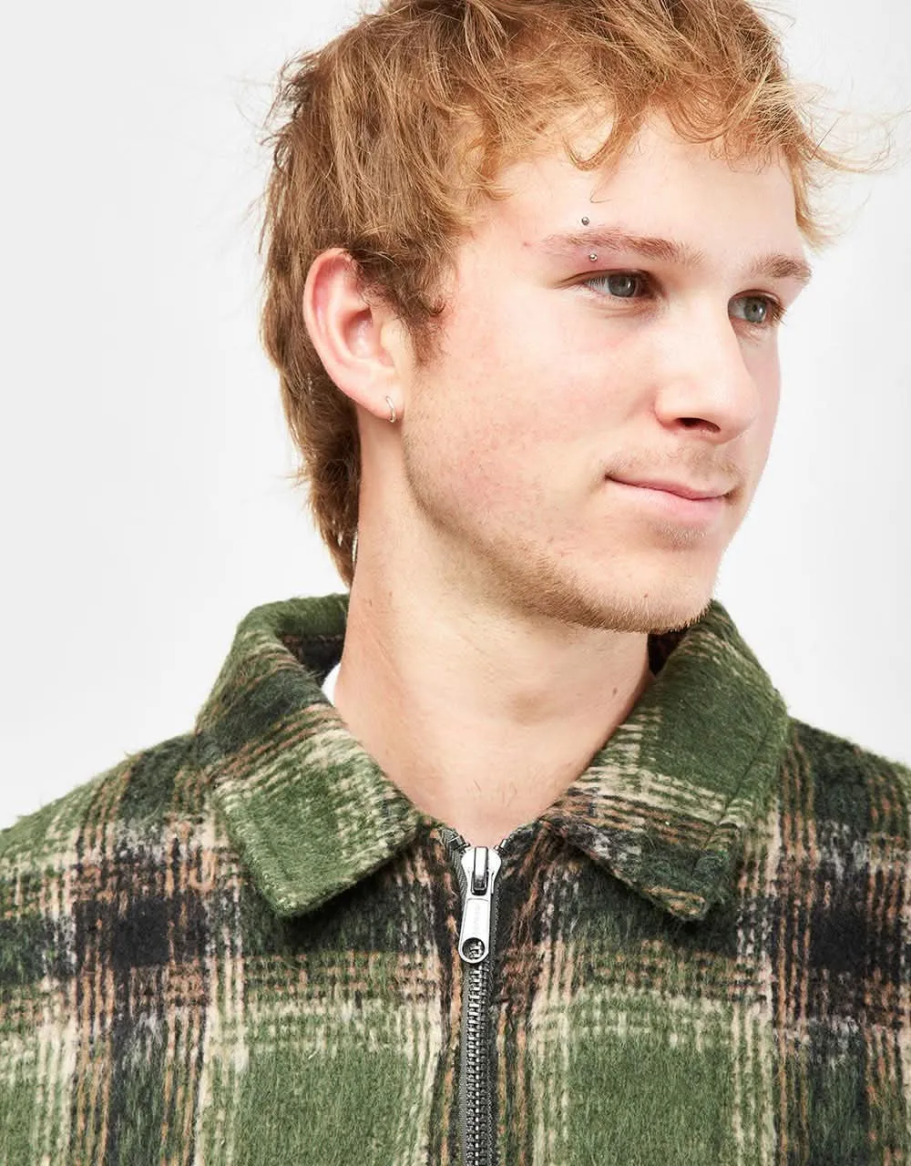 Santa Cruz Hideout Jacket - Green Check