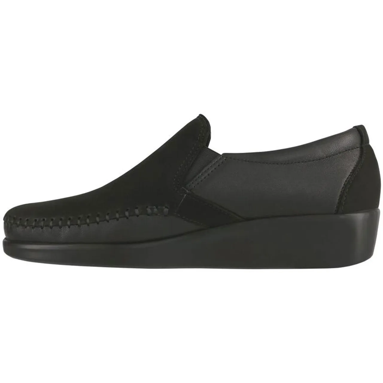 SAS DREAM Slip On Loafers Charcoal Black