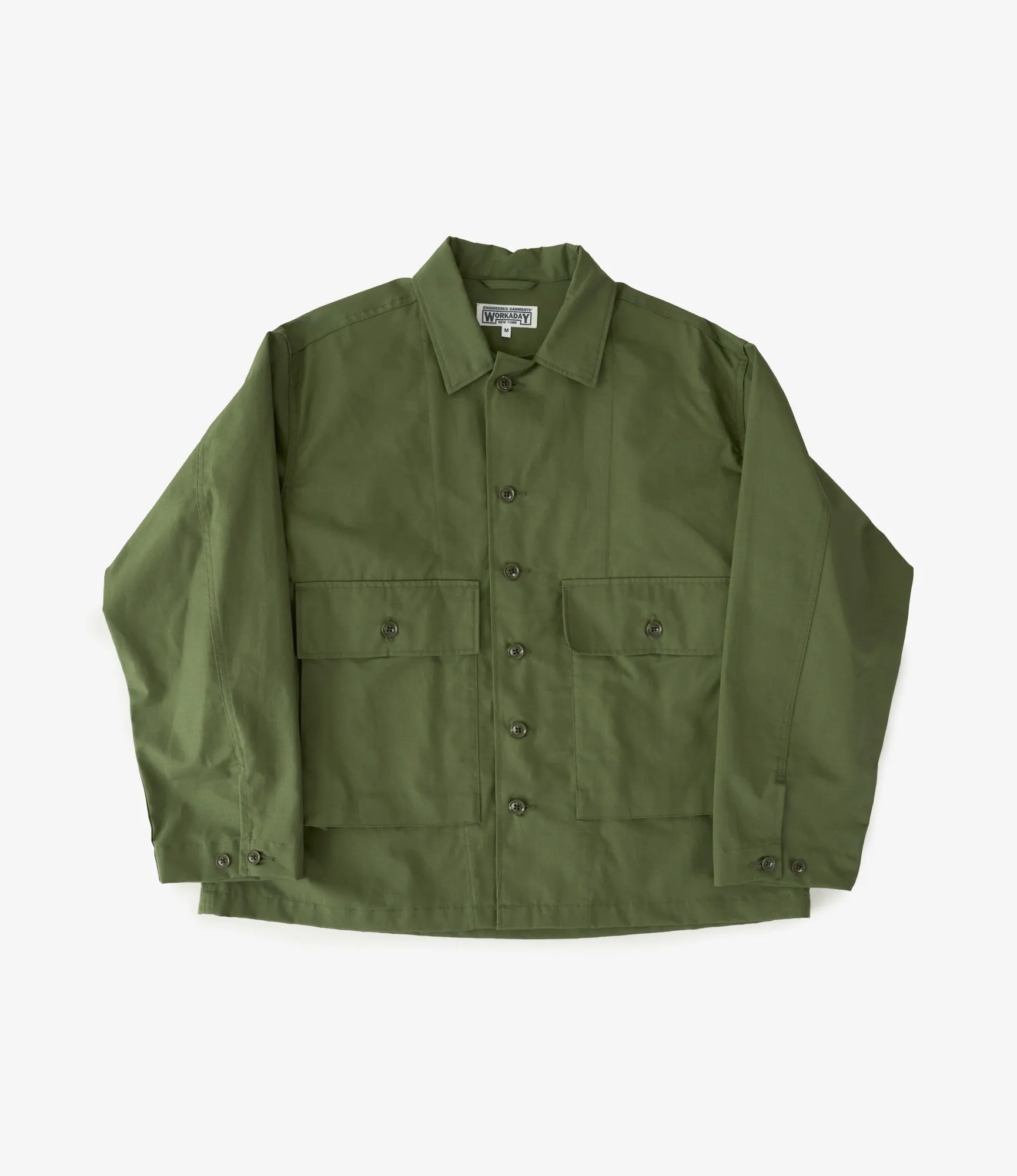 Sea Bees Jacket – Olive Ripstop Cotton