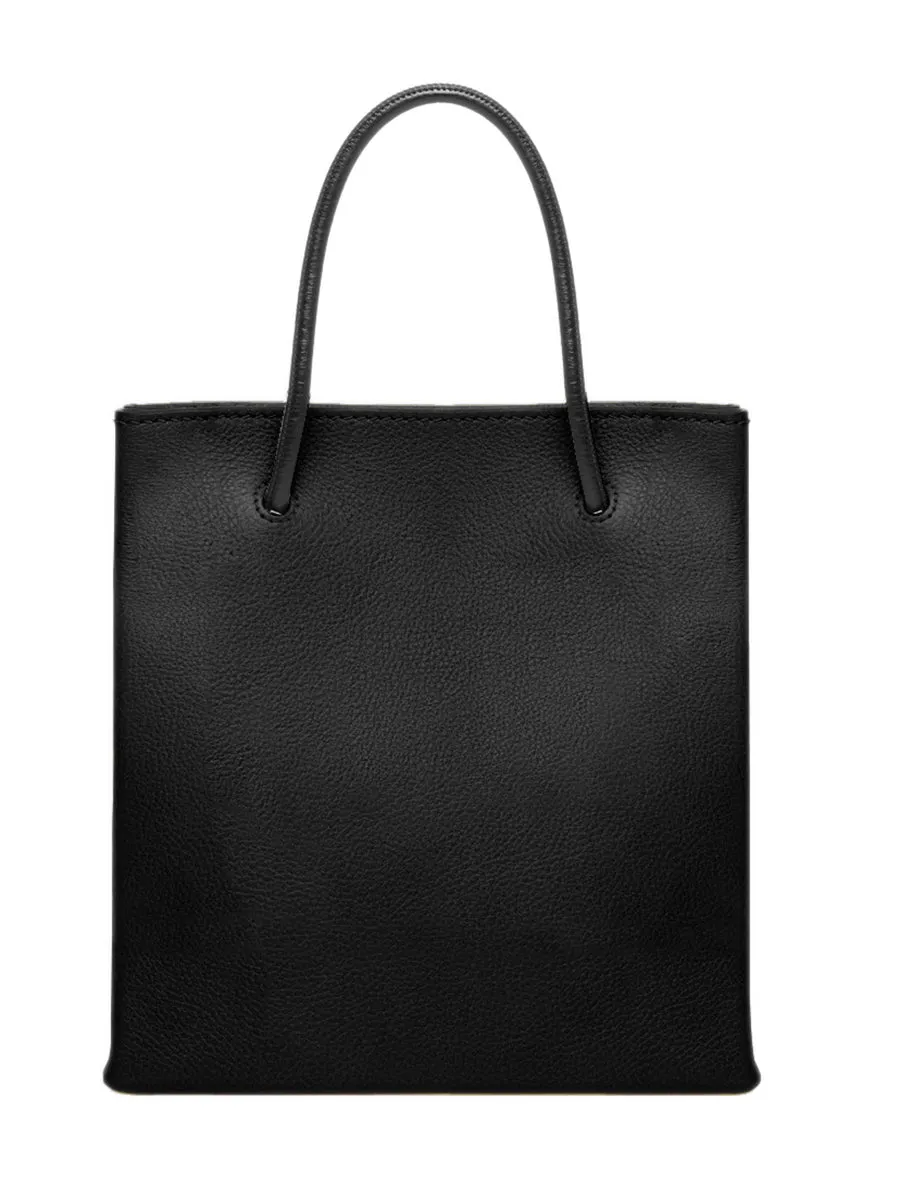 Shopping XXS North South Tote Bag in Black