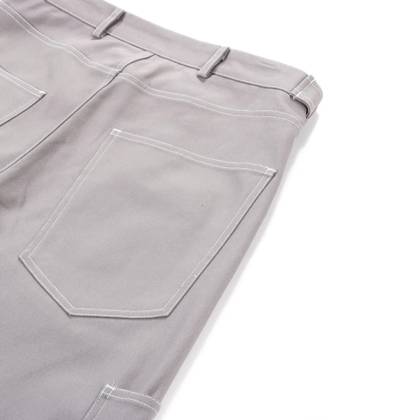 S.K. MANOR HILL MASON PANT GREY 12OZ COTTON DUCK CANVAS